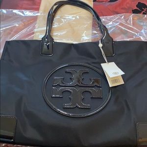 💯 Authentic Tory Burch Ella Patent Tote